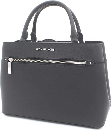 michael kors hailee medium satchel|Michael Kors Hailee Medium Convertible Satchel (Black/Silver .